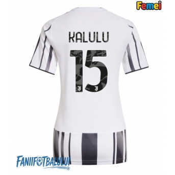 Juventus Pierre Kalulu #15 Tricou Fotbal Replică 2025-26 Femei Acasa